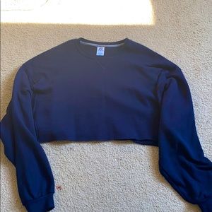 Cropped sweatshirt